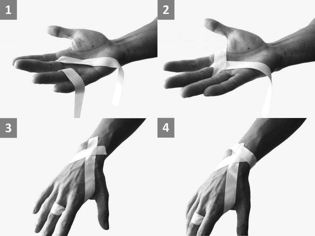 Taping your palms