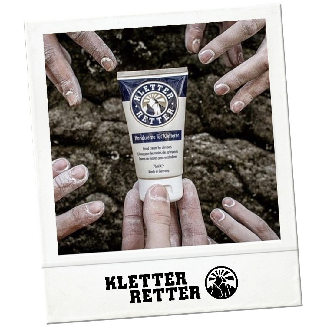 Hand cream for climbers