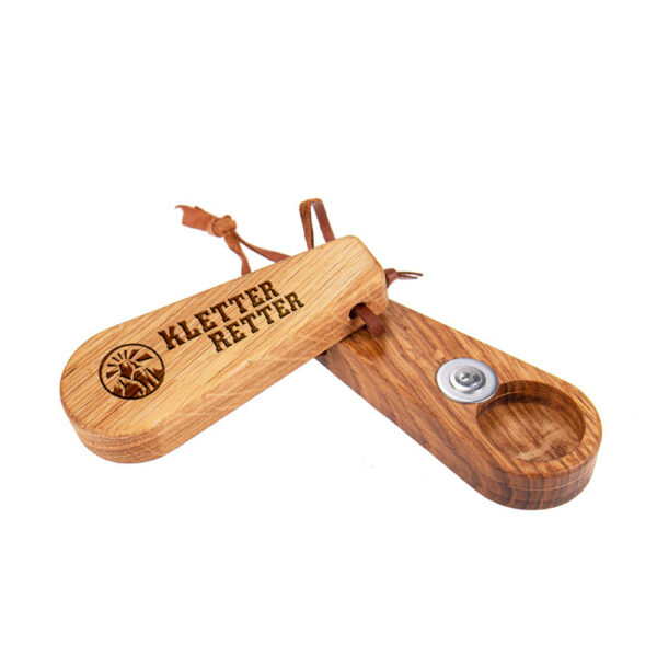 Wooden bottle opener