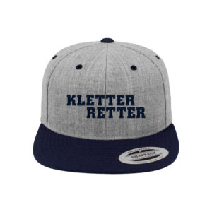 KletterRetter Kappe Grau/Navy