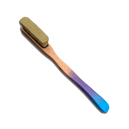 Handmade brush with changeable head
