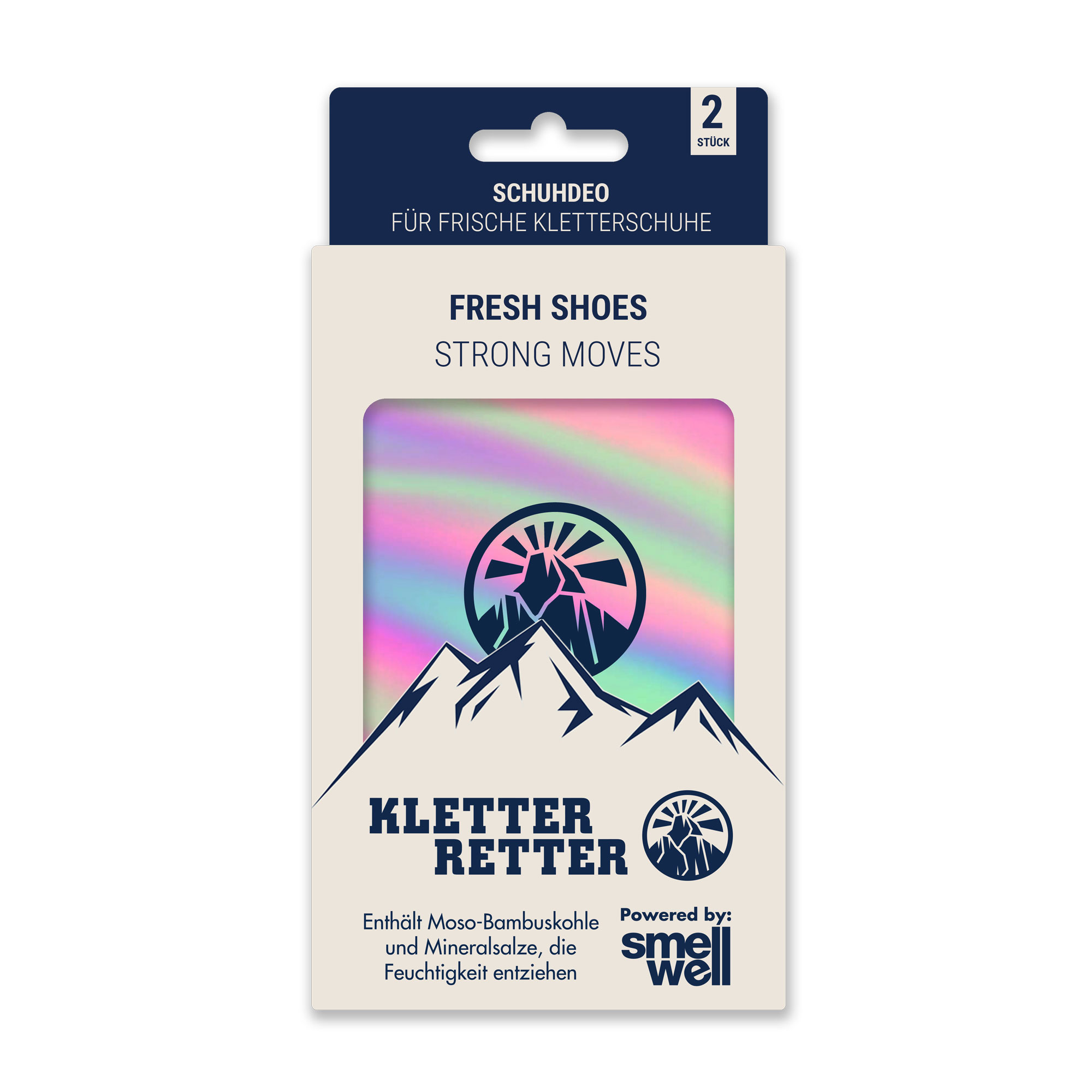 KletterRetter Schuhdeo, Rainbow (Paar)