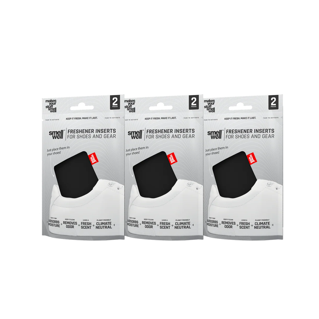 SmellWell Standard Schuhdeo 3er Packung